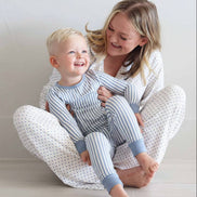 Two-Piece Pajama Set | Snuggle Stripes