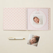 Bowkissed Blush Baby Memory Book