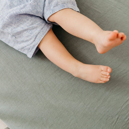 Premium Knit Fitted Crib Sheet - Briar