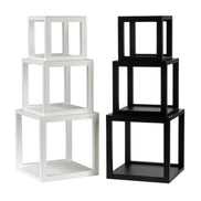 Wood Cube Risers (Set of 3 or 6)