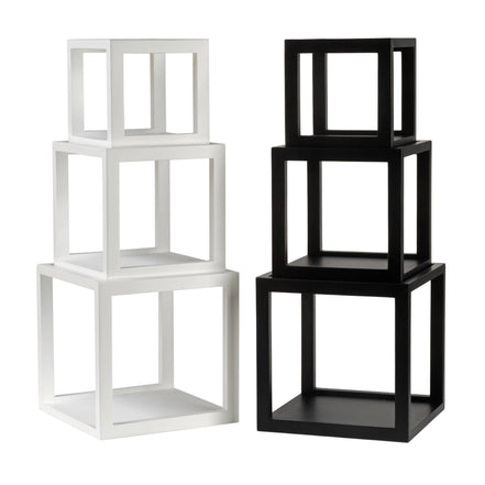 Wood Cube Risers (Set of 3 or 6)