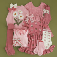 Posie Knee Socks - Old Rose