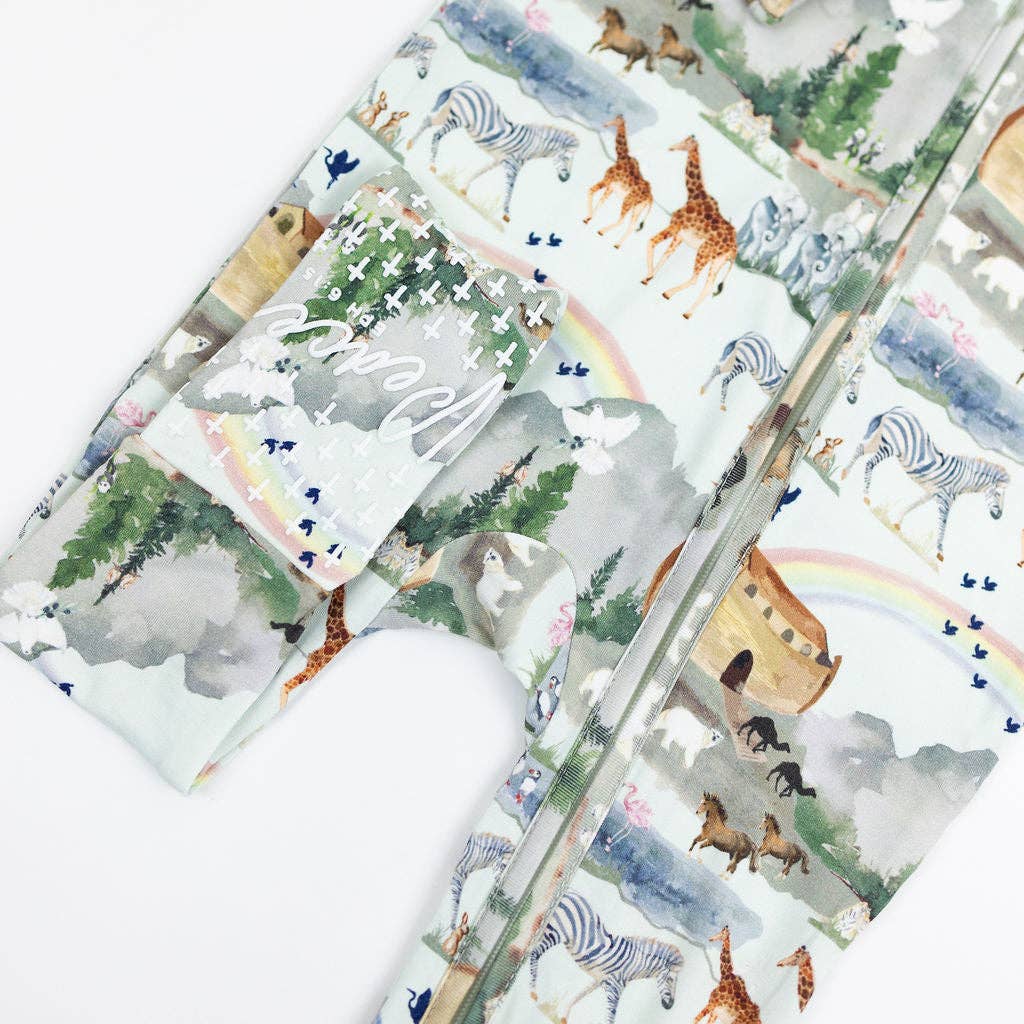 Noah's Ark Convertible Romper
