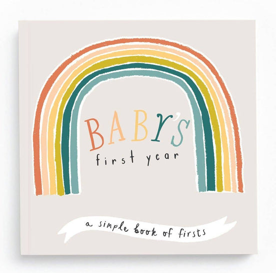 Little Rainbow Baby Memory Book