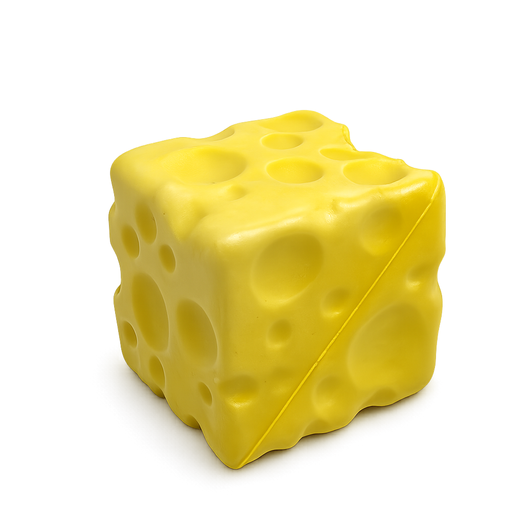 Fun Doh Slow-Rise Cheese Sensory Squishy Toy -