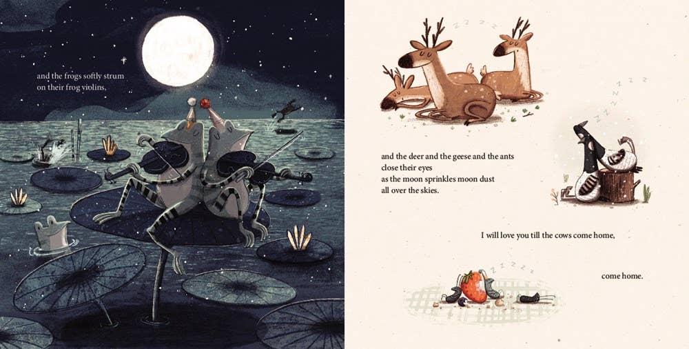 I'll Love You Till the Cows Come Home padded board book