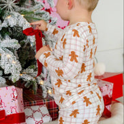 Bamboo Waffle Two-Piece Pajama Set | Gingersnap