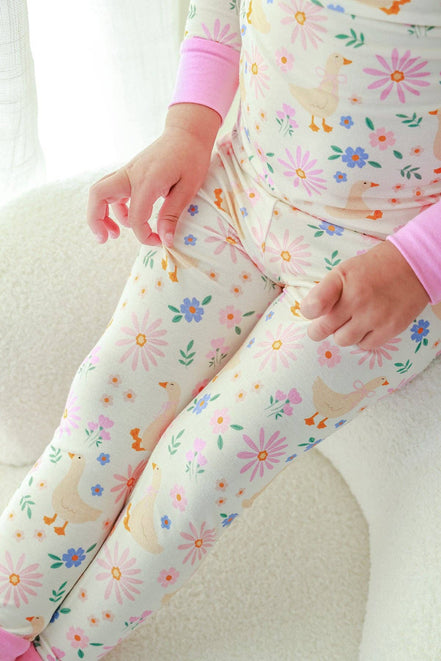 Two Piece Bamboo Pajama Set | Loosey Goose