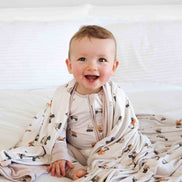 Convertible Zip Romper | Little Builder