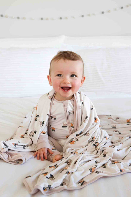 Convertible Zip Romper | Little Builder