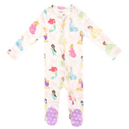 Zip-Up Footie Pajama - Disney Princess