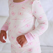 Two-Piece Bamboo Pajama Set | Blooming Butterflies