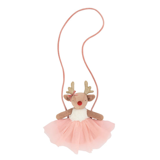Pink Reindeer Purse