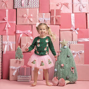 Pink Christmas Tree Tutu