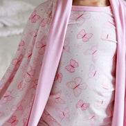 Two-Piece Bamboo Pajama Set | Blooming Butterflies