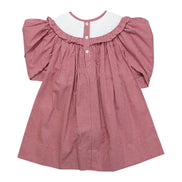 Candy Cane Smocked Dress