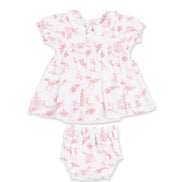 Ballet Toile - Smocked Dress Set