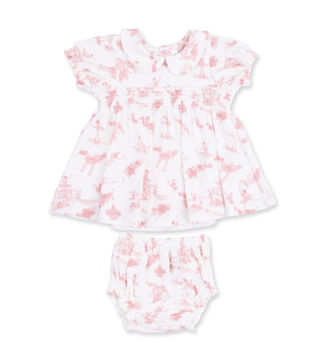 Ballet Toile - Smocked Dress Set