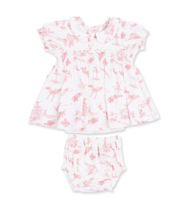 Ballet Toile - Smocked Dress Set