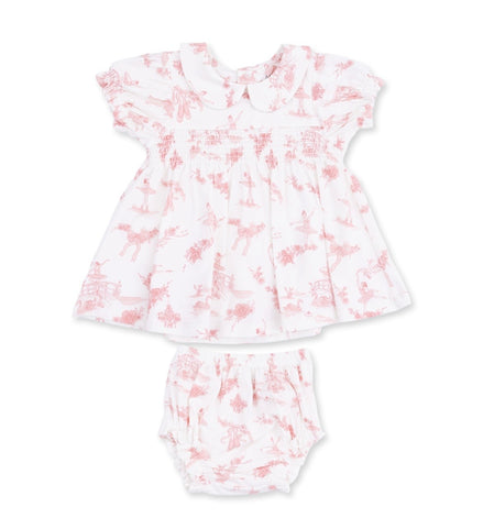 Ballet Toile - Smocked Dress Set
