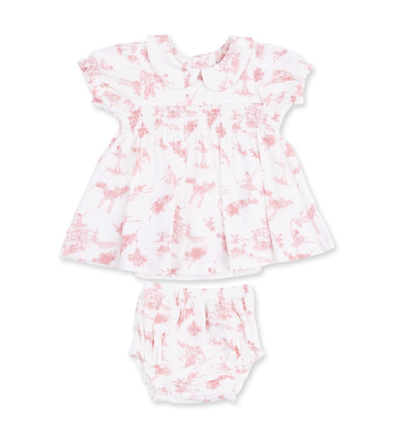 Ballet Toile - Smocked Dress Set