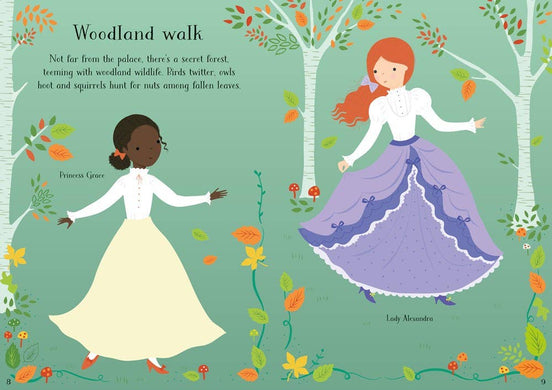 Little Sticker Dolly Dressing Princess : Usborne