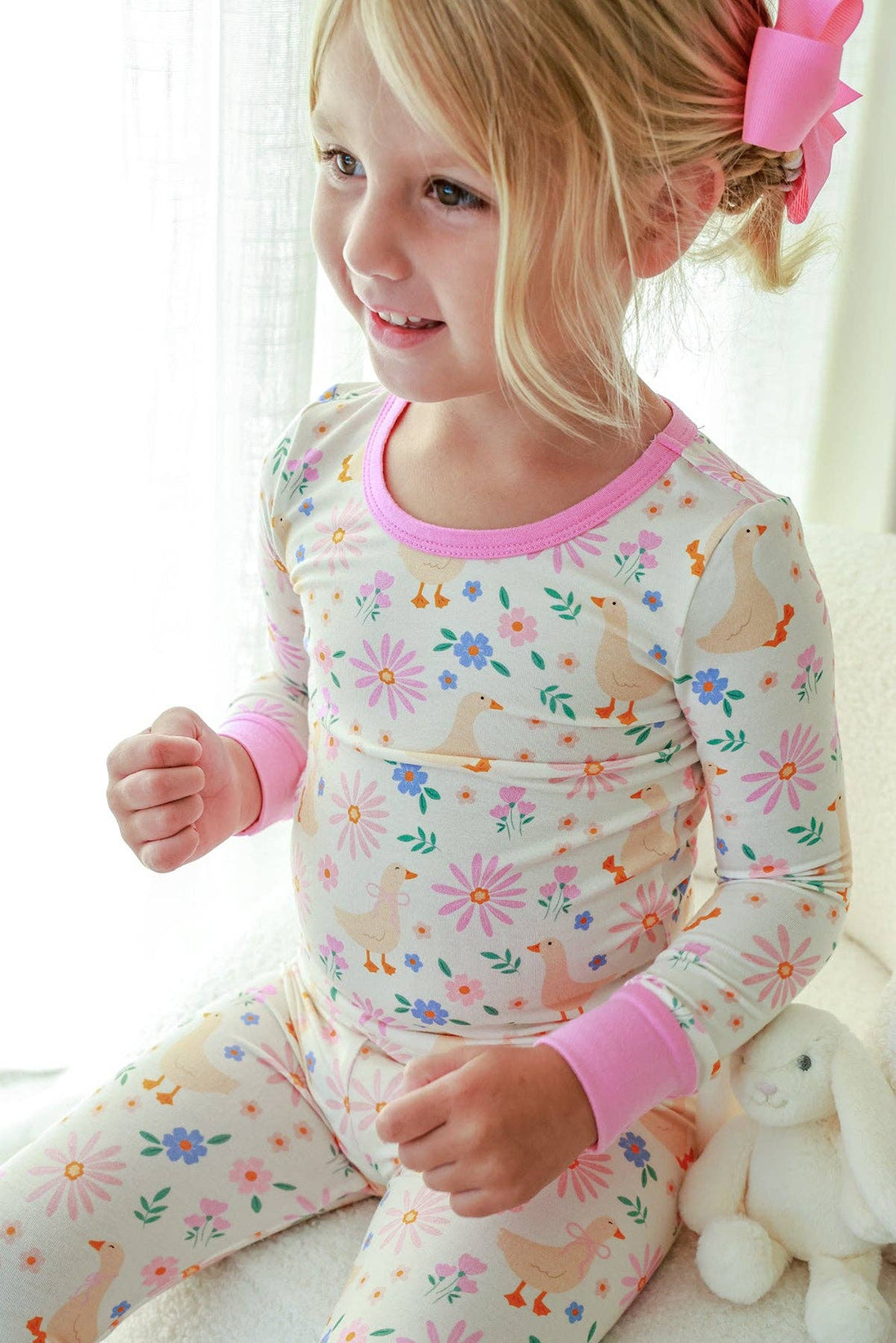 Two Piece Bamboo Pajama Set | Loosey Goose