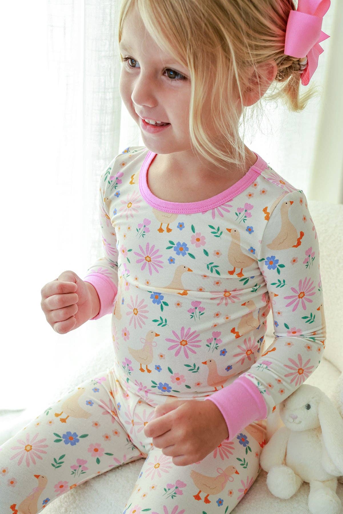 Two Piece Bamboo Pajama Set | Loosey Goose