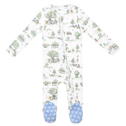 Zip-Up Footie Pajama - Hundred Acre Wood