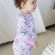 Convertible Zip Romper | Lavender Lullaby