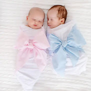 Bow Swaddle - Broadcloth