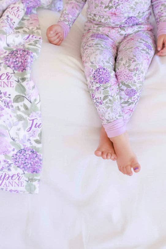 Two-Piece Pajama Set | Lavender Lullaby