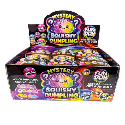 Fun Doh Mystery Dumpling Squishy Toy