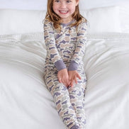 Two Piece Bamboo Pajama Set | Camo Cutie