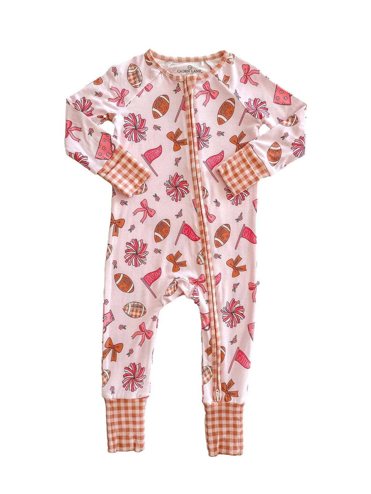 Convertible Bamboo Zipper Romper | Huddles & Cuddles Pink