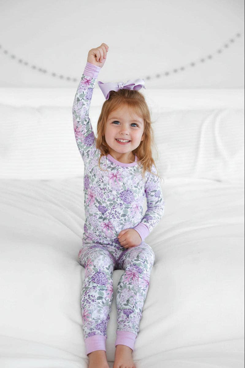 Two-Piece Pajama Set | Lavender Lullaby