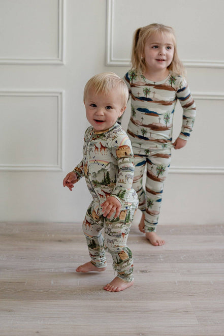 Noah's Ark Convertible Romper