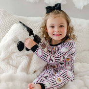 Halloween Glow-in-the-Dark Two-Piece Bamboo Pajama Set | Galloween