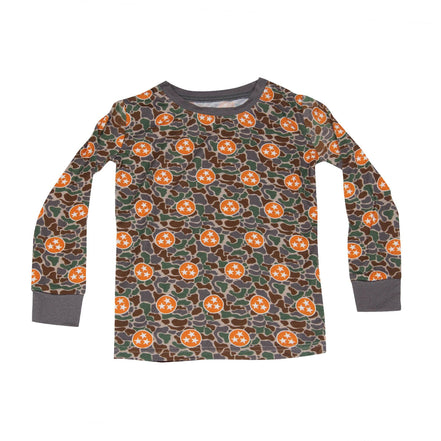 Camo Tri Star Unisex Kids Pajamas