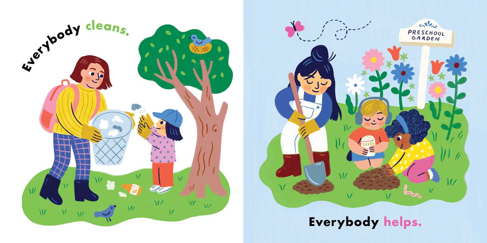 We're All in This Together (A Little Bee Books Board Book for Toddlers) by