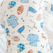 Bamboo Two-Piece Pajama Set | Huddles & Cuddles Blue