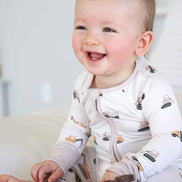 Convertible Zip Romper | Little Builder