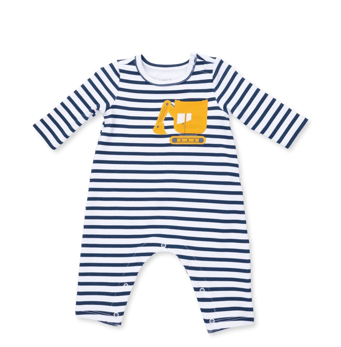 Digger Collection - Long Sleeve Snap Shoulder Romper