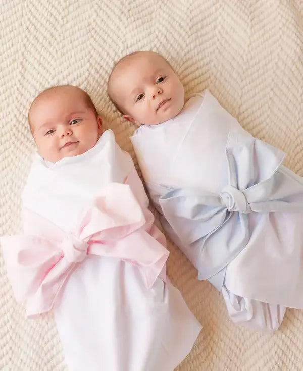 Bow Swaddle - Broadcloth