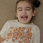 Children's Tennessee Volunteers Twisted Check Oatmeal Tee