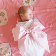 Bow Swaddle - Broadcloth