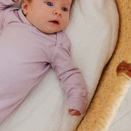 Newborn Knotted Gown - Lily