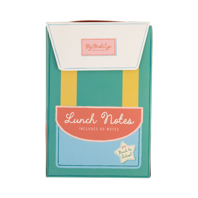 BTS1206 - Back to School Lunchbox Notes