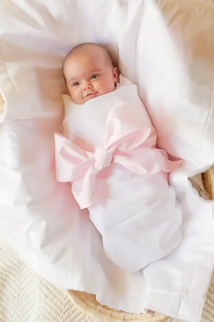 Bow Swaddle - Broadcloth
