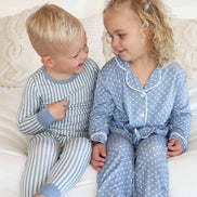 Two-Piece Pajama Set | Snuggle Stripes